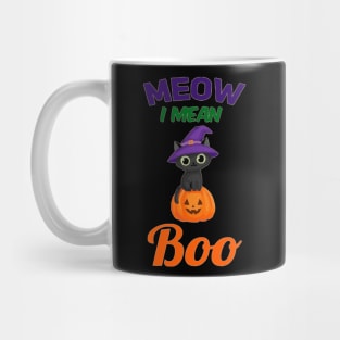 Meow I mean Boo Mug